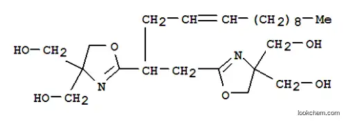 Molecular Structure of 94107-50-3 (2,2'-[1-(2-dodecenyl)ethane-1,2-diyl]bis-2-oxazoline-4,4-dimethanol)