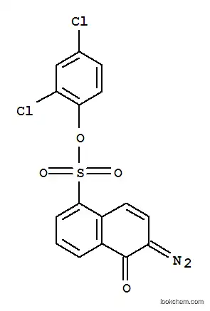 Molecular Structure of 94202-18-3 (2,4-dichlorophenyl 6-diazo-5,6-dihydro-5-oxonaphthalene-1-sulphonate)