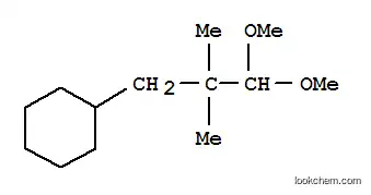 Molecular Structure of 94213-58-8 ((3,3-dimethoxy-2,2-dimethylpropyl)cyclohexane)