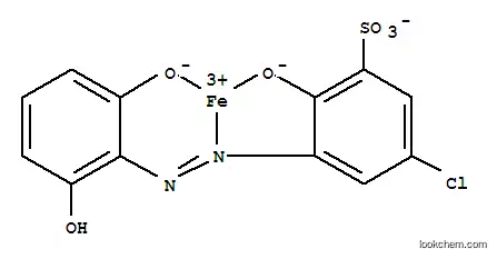 Molecular Structure of 94276-45-6 (Iron,[5-chloro-3-[(2,6-dihydroxyphenyl)azo]-2-hydroxybenzenesulfonato(3-)]- (9CI))