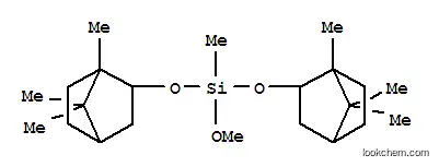 Molecular Structure of 94349-23-2 (methoxymethylbis[(1,7,7-trimethylbicyclo[2.2.1]hept-2-yl)oxy]silane)
