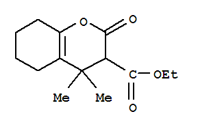 2H-1-Benzopyran-3-carboxylicacid, 3,4,5,6,7,8-hexahydro-4,4-dimethyl-2-oxo-, ethyl ester