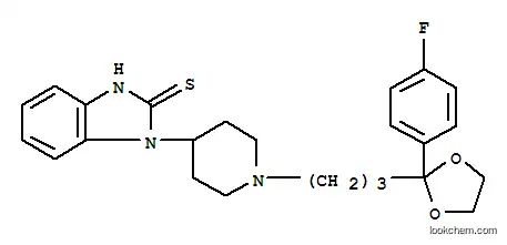1-[1-[3-[2-(p-Fluorophenyl)-1,3-dioxolan-2-yl]propyl]-4-piperidyl]-1H-benzimidazole-2(3H)-thione