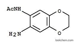 Molecular Structure of 99068-59-4 (Acetamide,N-(7-amino-2,3-dihydro-1,4-benzodioxin-6-yl)-)