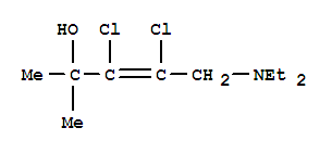 3-Penten-2-ol,3,4-dichloro-5-(diethylamino)-2-methyl-