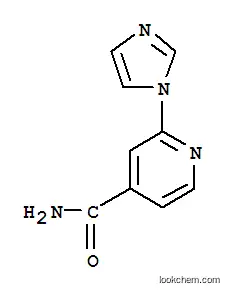 Molecular Structure of 1001659-25-1 (N-Methyl-6-(1H-pyrazol-1-yl)nicotinamide ,97%)