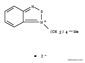 Molecular Structure of 10022-98-7 (2,1,3-Benzothiadiazolium,1-pentyl-, iodide (1:1))