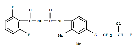 Benzamide,N-[[[4-[(2-chloro-1,1,2-trifluoroethyl)thio]-2,3-dimethylphenyl]amino]carbonyl]-2,6-difluoro-