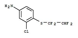 Benzenamine,3-chloro-4-[(1,1,2,2-tetrafluoroethyl)thio]-