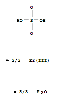 Sulfuric acid,erbium(3+) salt (3:2), octahydrate (8CI,9CI)