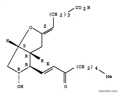 Molecular Structure of 100311-07-7 (15-ketoprostaglandin I2)