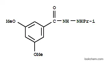 Molecular Structure of 100311-37-3 (Benzoic acid,3,5-dimethoxy-, 2-(1-methylethyl)hydrazide)