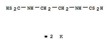 Carbamodithioic acid,N,N'-1,2-ethanediylbis-, potassium salt (1:2)