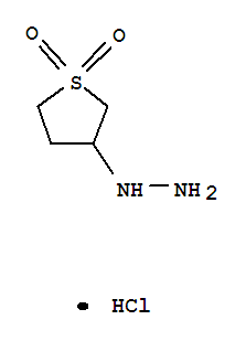 3-Hydrazinyl-tetrahydro-1H-1l6-thiophen-1,1-dione HCl