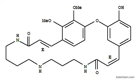 2-Oxa-11,15,20-triazatricyclo[22.2.2.13,7]nonacosa-3,5,7(29),8,22,24,26,27-octaene-10,21-dione,4-hydroxy-25,26-dimethoxy-, (8E,22E)- (9CI)