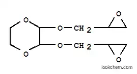 Molecular Structure of 10043-09-1 (2,3-Bis(oxiranylmethyl)-1,4-dioxane)