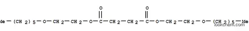 Molecular Structure of 10058-20-5 (Succinic acid bis[2-(hexyloxy)ethyl] ester)