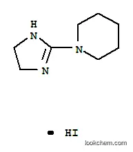 Molecular Structure of 1006-81-1 (1-(4,5-dihydro-1H-imidazol-2-yl)piperidine)