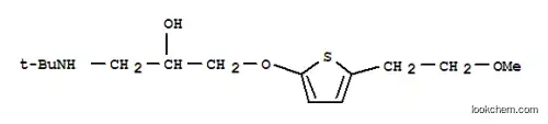 3-tert-Butylamino-1-(2-(2-methoxyethyl)-5-thienyloxy)-2-propanol