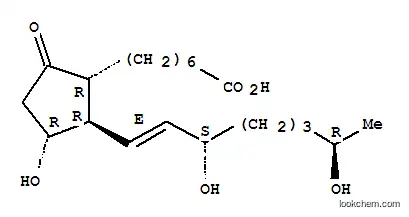 Molecular Structure of 64625-55-4 (19(R)-HYDROXY PROSTAGLANDIN E1)