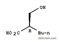 Molecular Structure of 668485-40-3 ((R)-2-Hydroxymethylhexanoic acid)