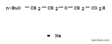 Molecular Structure of 67990-17-4 (sodium (2-butoxyethoxy)acetate)