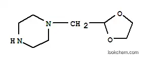 Molecular Structure of 682802-92-2 (1-(1,3-DIOXOLAN-2-YLMETHYL)PIPERAZINE)