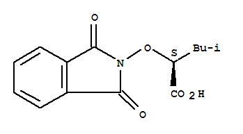 Pentanoic acid,2-[(1,3-dihydro-1,3-dioxo-2H-isoindol-2-yl)oxy]-4-methyl-, (2S)-