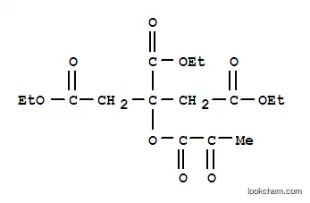 Molecular Structure of 68928-90-5 (triethyl 2-(1,2-dioxopropoxy)propane-1,2,3-tricarboxylate)