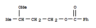 1-Butanol, 3-methoxy-,1-benzoate