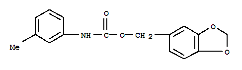 Carbanilic acid, m-methyl-, piperonyl ester (7CI, 8CI)