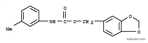 Molecular Structure of 6998-56-7 (Carbanilic acid, m-methyl-, piperonyl ester (7CI, 8CI))