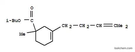 Molecular Structure of 72727-56-1 (2-methylpropyl 1-methyl-3-(4-methyl-3-pentenyl)cyclohex-3-ene-1-carboxylate)