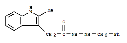 2-METHYL-1H-INDOLE-3-ACETIC ACID 2-BENZYLHYDRAZIDE