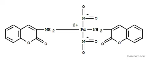 Molecular Structure of 79170-48-2 (PALLADIUM(II),BIS(2-OXO-2H-1-BENZOPYRAN-3-YLAMMINE)DINITRO-,(Z))