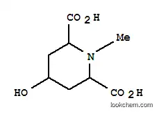 Molecular Structure of 802828-65-5 (2,6-Piperidinedicarboxylicacid,4-hydroxy-1-methyl-(8CI))