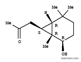 2-Propanone,1-[(1R,2R,6R,7S)-2-hydroxy-1,5,5-trimethylbicyclo[4.1.0]hept-7-yl]-,rel-(9CI)
