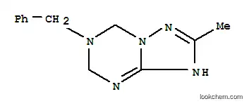 [1,2,4]Triazolo[1,5-a][1,3,5]triazine,1,5,6,7-tetrahydro-2-methyl-6-(phenylmethyl)-(9CI)