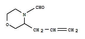4-Morpholinecarboxaldehyde,  3-(2-propenyl)-  (9CI)