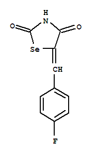 (5E)-5-[(4-FLUOROPHENYL)METHYLIDENE]-1,3-SELENAZOLIDINE-2,4-DIONE