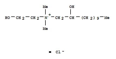 1-Dodecanaminium,2-hydroxy-N-(2-hydroxyethyl)-N,N-dimethyl-, chloride (1:1)