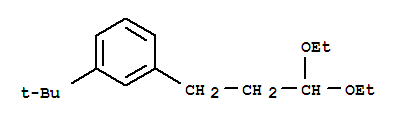 Benzene,1-(3,3-diethoxypropyl)-3-(1,1-dimethylethyl)-