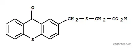 Molecular Structure of 84434-06-0 ([[(9-oxo-9H-thioxanthen-2-yl)methyl]thio]acetic acid)