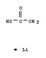 Ethanethioic acid,lithium salt (9CI)