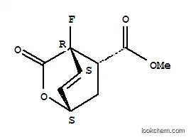 Molecular Structure of 847823-46-5 (2-Oxabicyclo[2.2.2]oct-7-ene-5-carboxylicacid,4-fluoro-3-oxo-,methylester,(1R,4S,5R)-rel-(9CI))