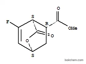 Molecular Structure of 847823-63-6 (2-Oxabicyclo[2.2.2]oct-7-ene-5-carboxylicacid,8-fluoro-3-oxo-,methylester,(1R,4R,5S)-rel-(9CI))
