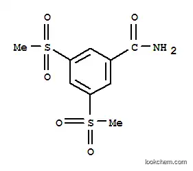 Molecular Structure of 849924-85-2 (3,5-BIS(METHYLSULFONYL)BENZAMIDE)