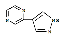 2-(1H-Pyrazol-4-yl)pyrazine 849924-97-6