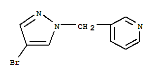 3-((4-Bromo-1H-pyrazol-1-yl)methyl)pyridine