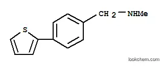 Molecular Structure of 850375-04-1 (N-METHYL-N-(4-THIEN-2-YLBENZYL)AMINE)